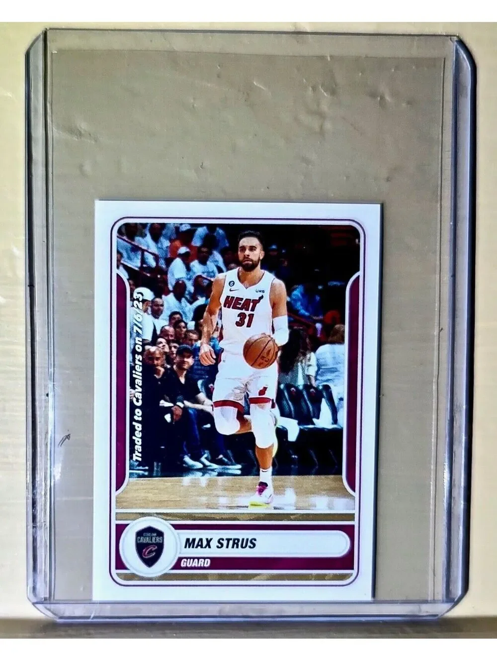 2023-24 Max Strus Panini NBA Basketball #173 Sticker Cavaliers